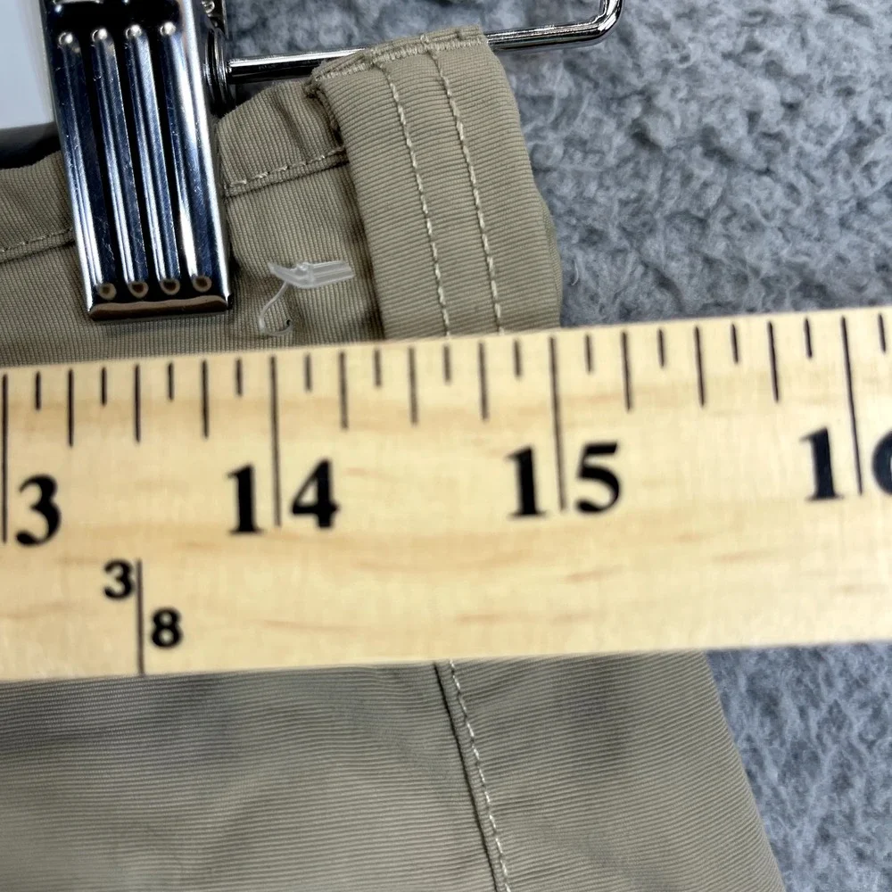 The North Face Cargo Shorts Size‎ 30 Mens Tan Belted Hiking Outdoors
